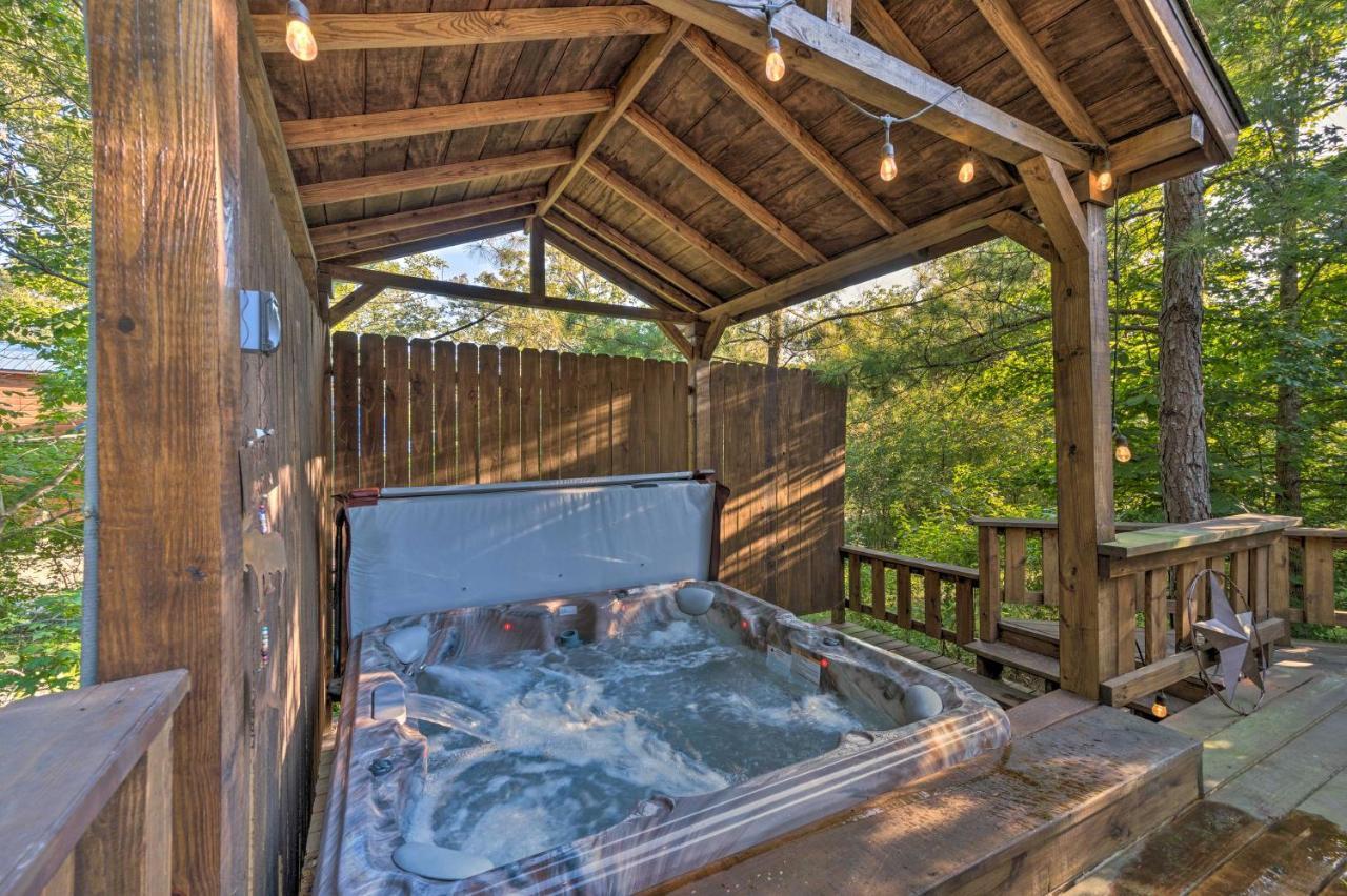 Villa Broken Bow Retreat On 2 Acres With Hot Tub And Deck! Extérieur photo
