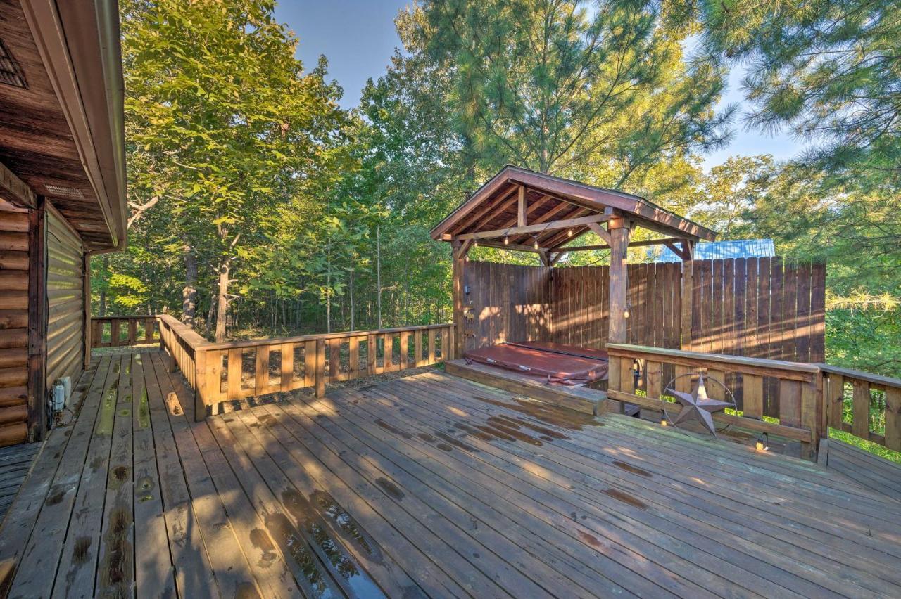 Villa Broken Bow Retreat On 2 Acres With Hot Tub And Deck! Extérieur photo